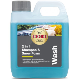 2 in 1 Shampoo & Snow Foam - 1L